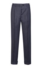Giuliva Heritage Collection Cornelia Tailored Pinstriped Wool Skinny Pants