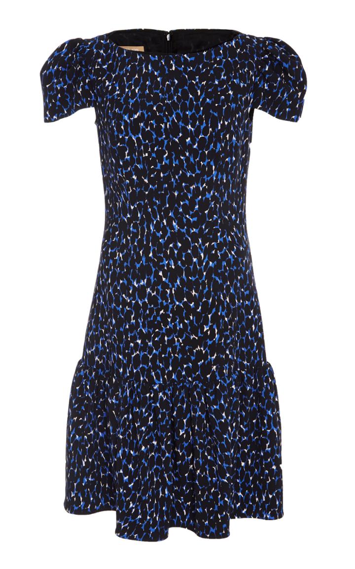 Michael Kors Collection Boatneck Dance Dress