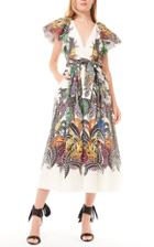 Moda Operandi Zuhair Murad Orellana Printed Cotton-blend Dress