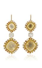 Moda Operandi Nina Runsdorf Phoenix Yellow Diamond Earrings