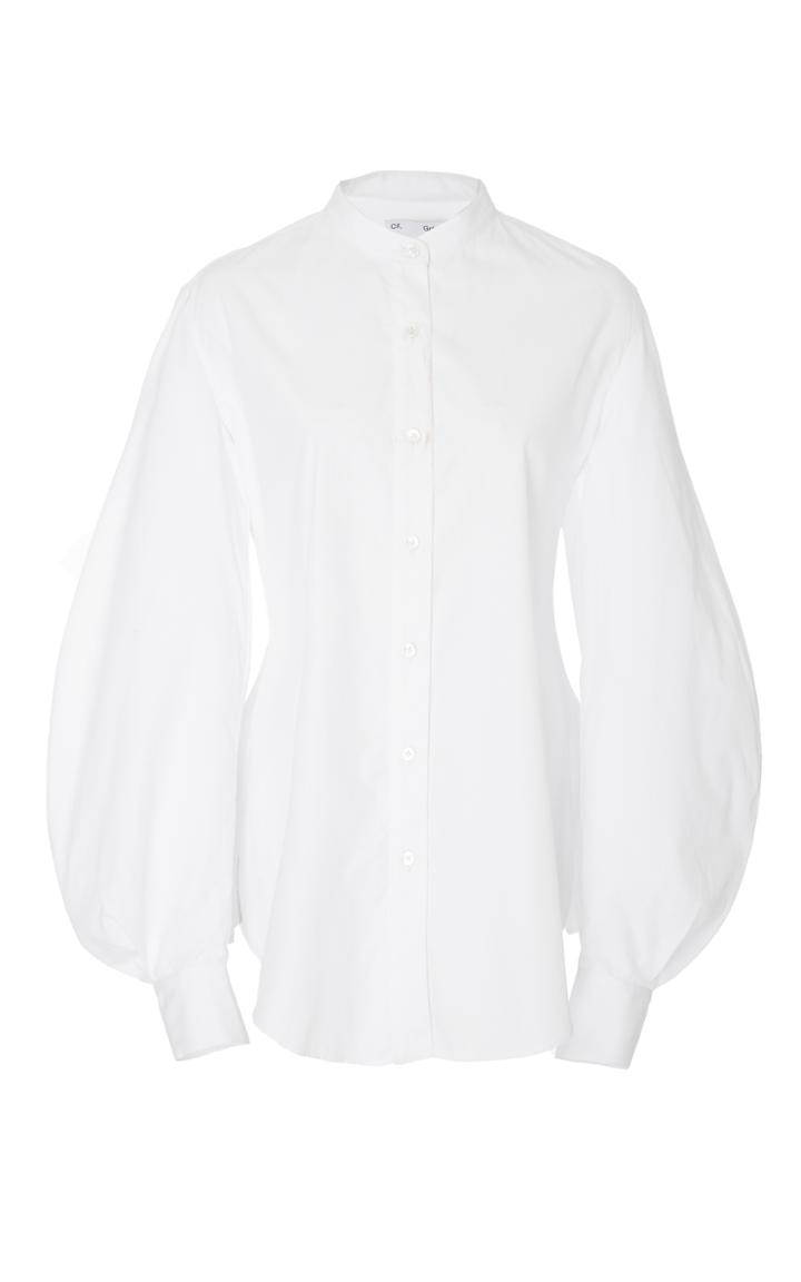 Cf. Goldman Peplum Button-up Shirt