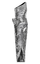Rachel Gilbert Lilika Mirrored Sequin Gown