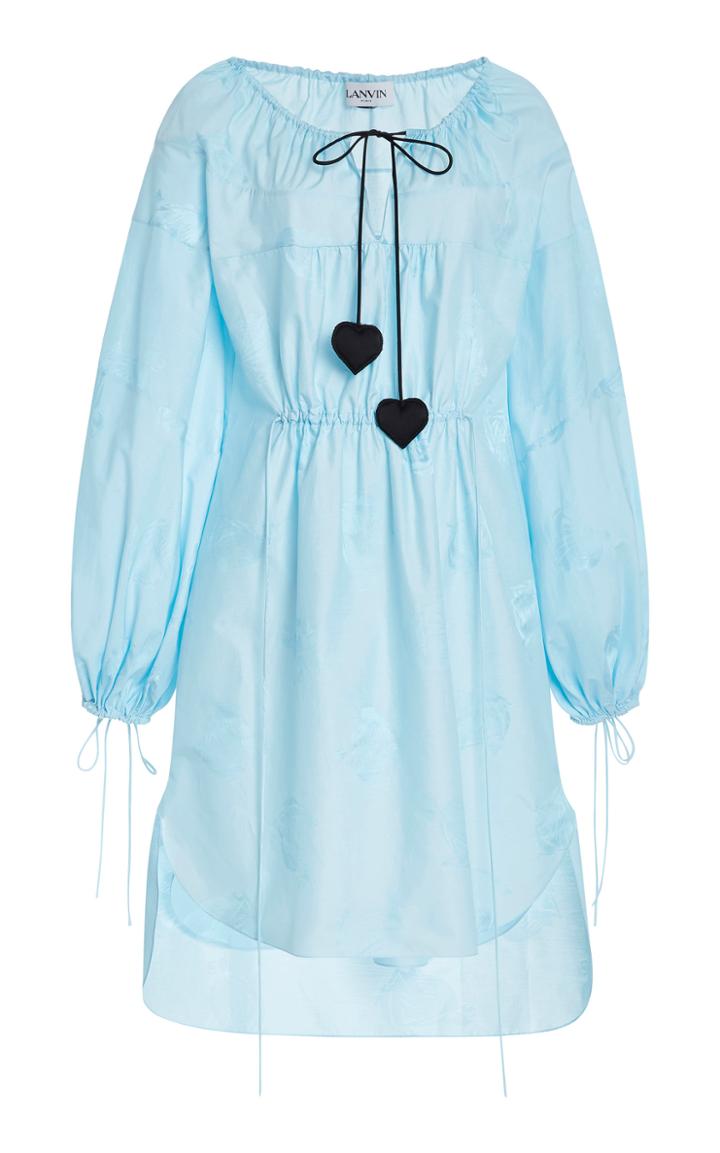 Lanvin Mother & Daughter Cotton-silk Dress