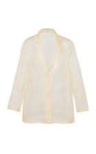 Shaina Mote Wind Sheer Silk Blazer