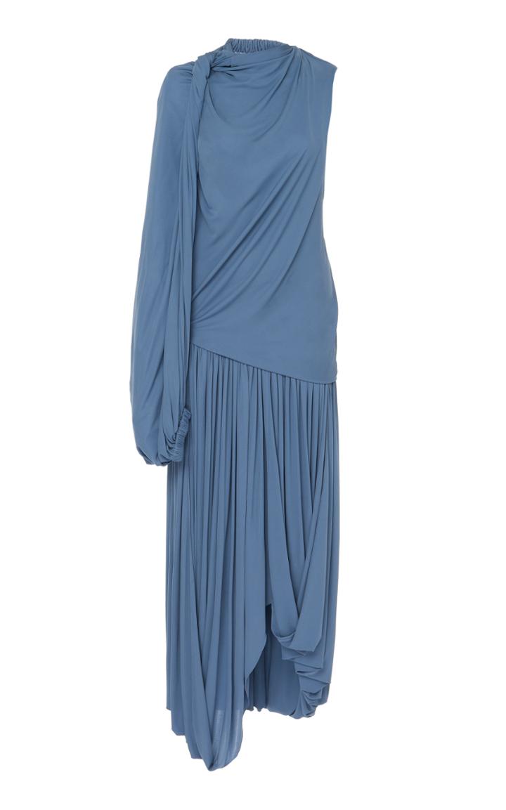 Moda Operandi Jw Anderson Draped Jersey Dress Size: 6