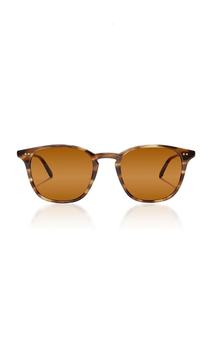 Garrett Leight Clark 49 D-frame Tortoiseshell Acetate Sunglasses
