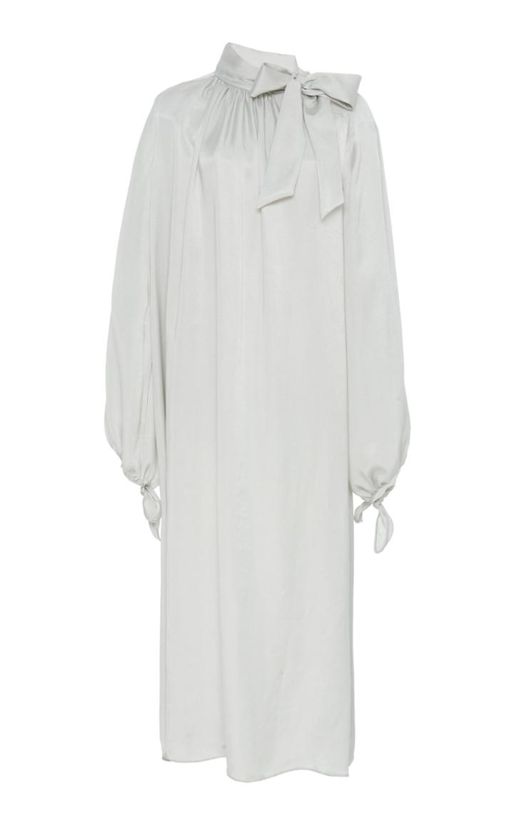Off-white C/o Virgil Abloh Midi Dress With Neck Tie