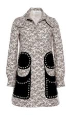 Giambattista Valli Floral Jacquard Coat