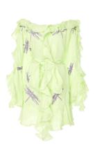 Yuliya Magdych Dragon Fly Ruffle Mini Dress