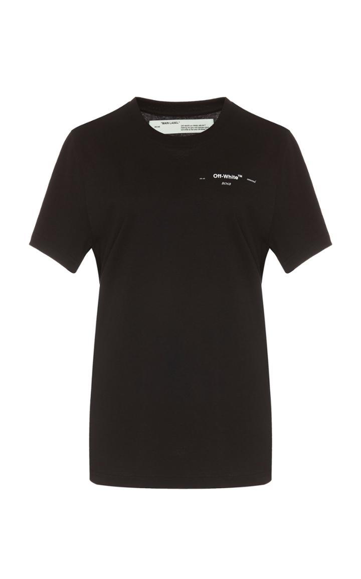Off-white C/o Virgil Abloh Leaves Arrows Cotton T-shirt