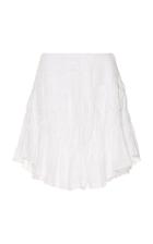 Isabel Marant Sidney Eyelet-trim Ramie Mini Skirt