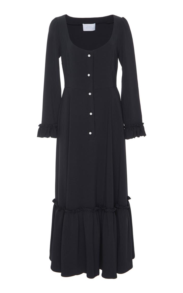 Luisa Beccaria Scoop Neck Dress