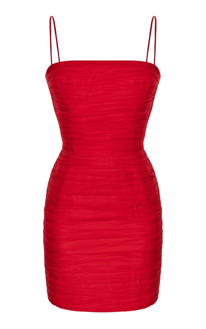 Rasario Silk-chiffon Mini Dress Size: 34