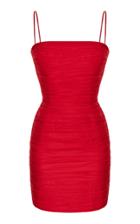 Rasario Silk-chiffon Mini Dress Size: 34