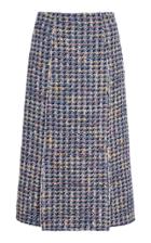 Brock Collection Pietraluna Tweed Midi Skirt
