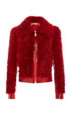 Michael Kors Collection Shearling Bomber