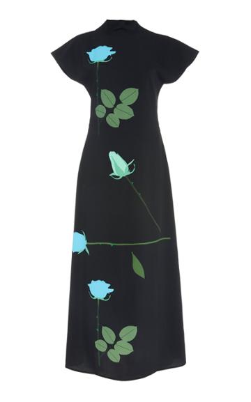 Bernadette Antwerp Valentine Floral-print Maxi Dress