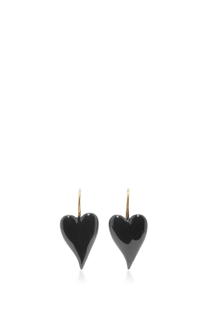 Tomas Maier Heart Earrings