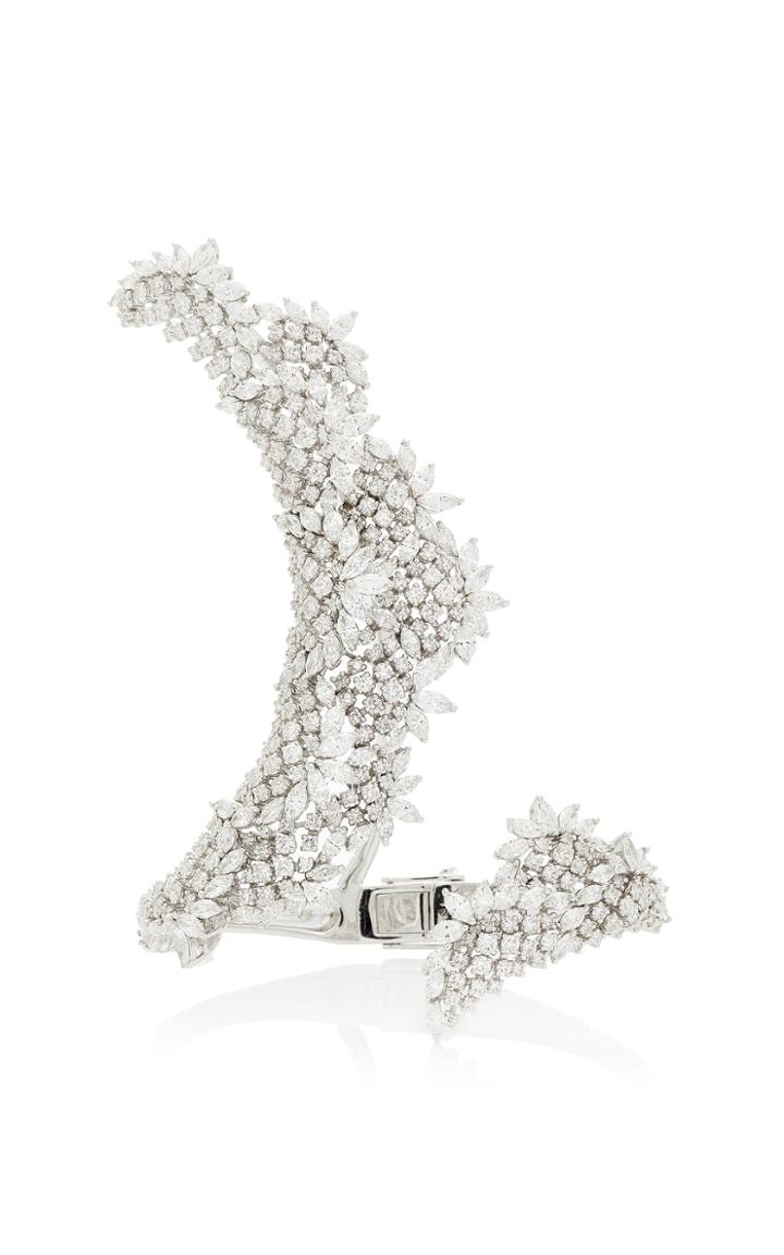 Moda Operandi Yeprem 18k White Gold Chevalier Bracelet