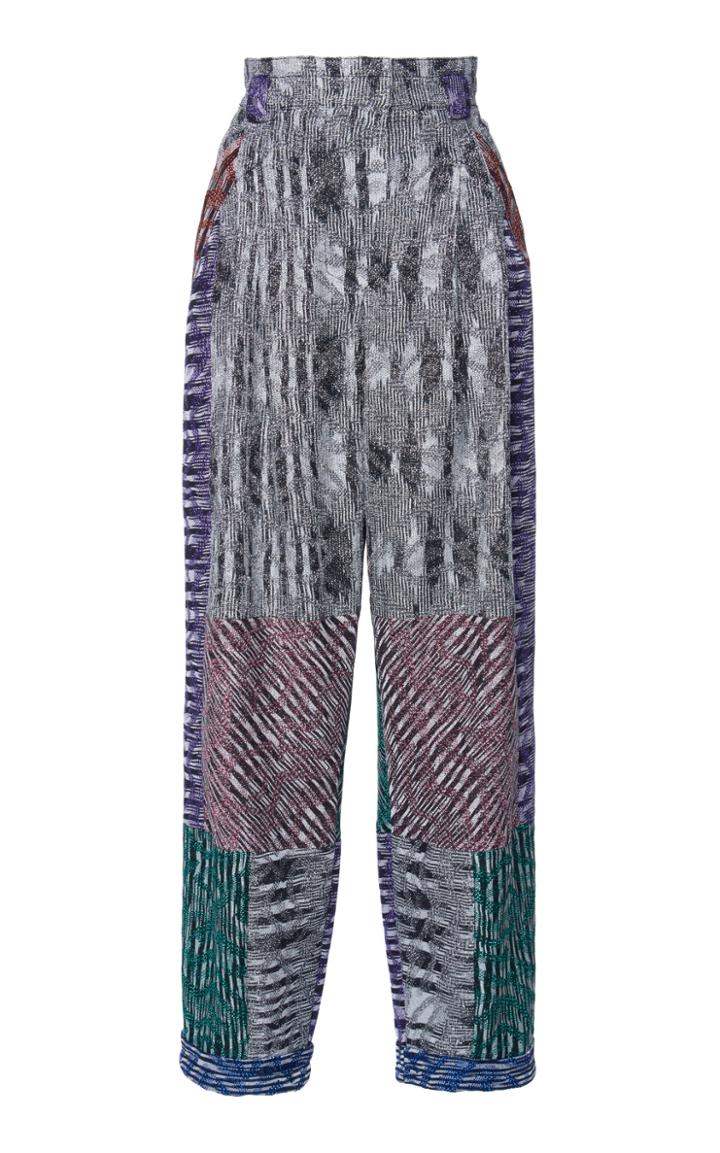 Moda Operandi Missoni High-waisted Cady Straight-leg Pants