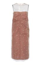 N 21 N&deg;21 Daiana Embellished Tulle-overlay Dress