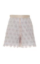 Luisa Beccaria Macram' Lace Shorts