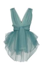 Tre By Natalie Ratabesi Clea Tulle Peplum Top