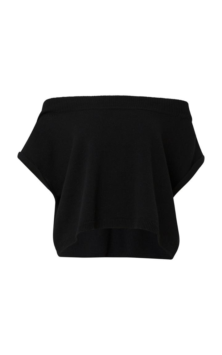 Dorothee Schumacher Confident Grace Cropped Cashmere Top