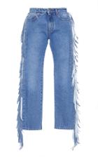 Msgm Fringe Jeans