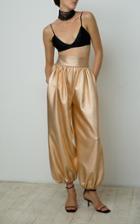 Moda Operandi Kalmanovich Fluffy Gold Pants