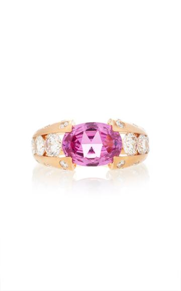 Reza M'o Exclusive: Dune Pink Sapphire Ring