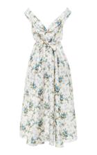 Brock Collection Davi Rose Chine Taffeta Dress