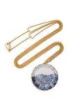 Renee Lewis 18k Gold Sapphire Shake Necklace