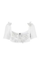 Moda Operandi Maticevski Betrothed Lace Cropped Top Size: 8