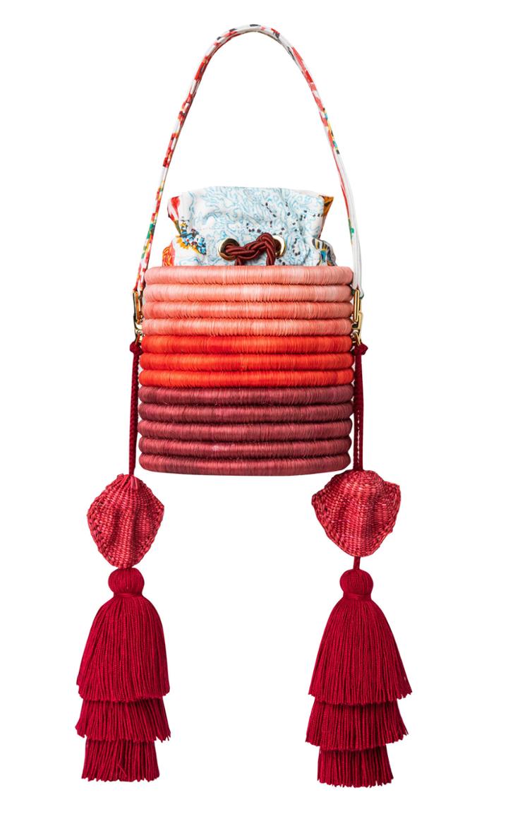 Maison Alma Coral Reef Bucket Bag