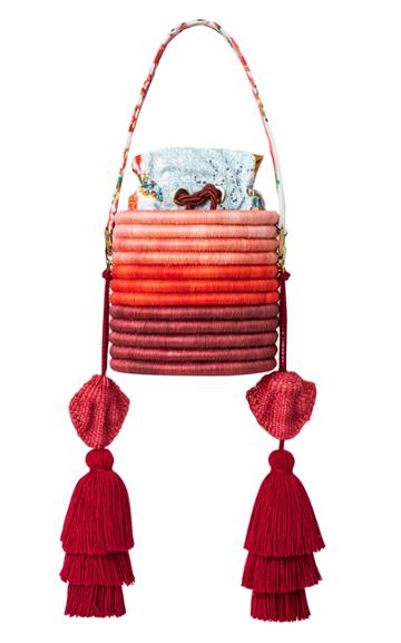 Maison Alma Coral Reef Bucket Bag