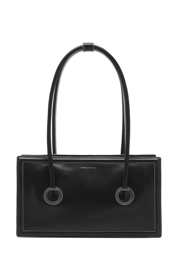 Moda Operandi Marge Sherwood Boston M Leather Shoulder Bag