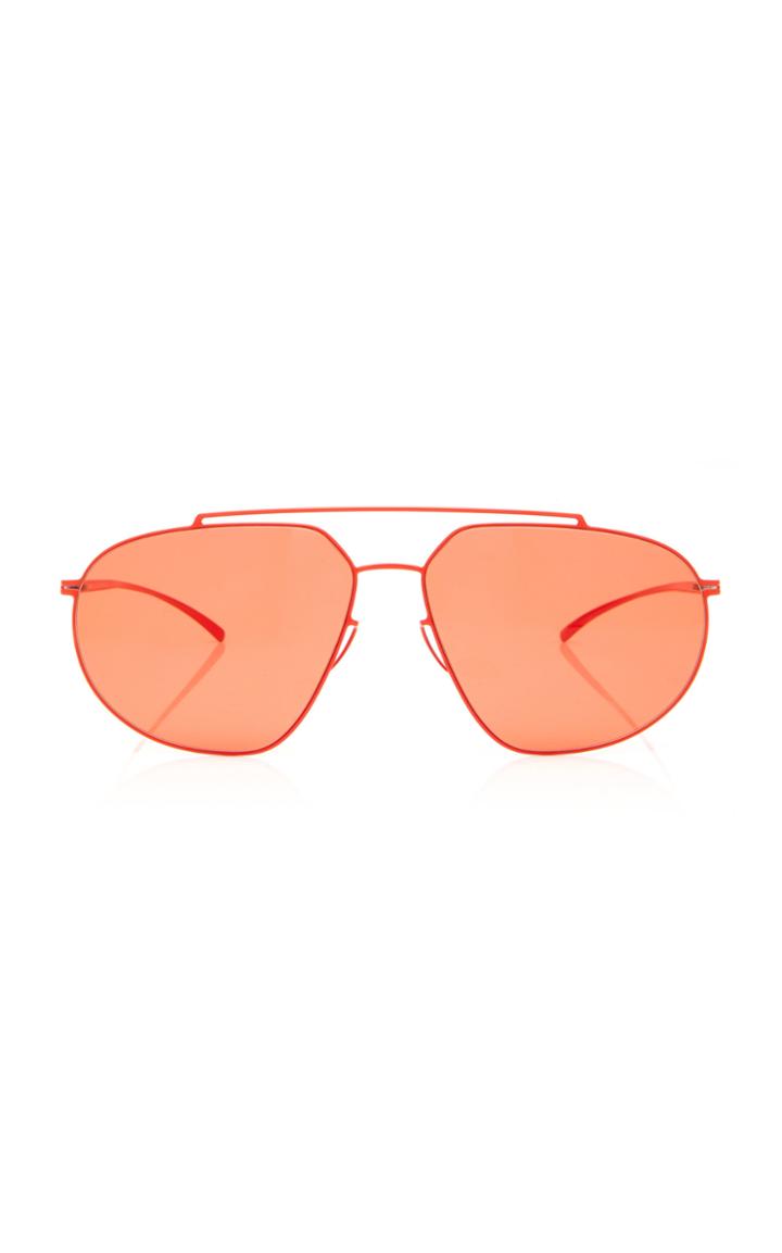 Mykita Essential Metal Aviator Sunglasses