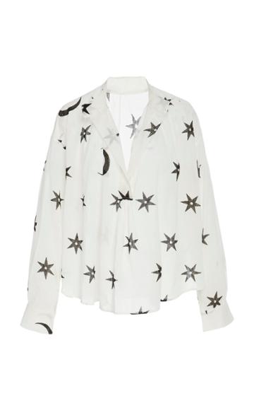 Alix Of Bohemia Limited Edition Willow Blouse In Star Print
