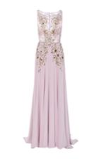 Georges Hobeika Sleeveless Beaded Gown