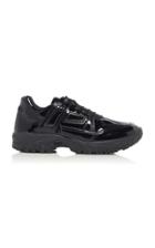 Maison Margiela Security Runner Faux Patent Leather Sneakers