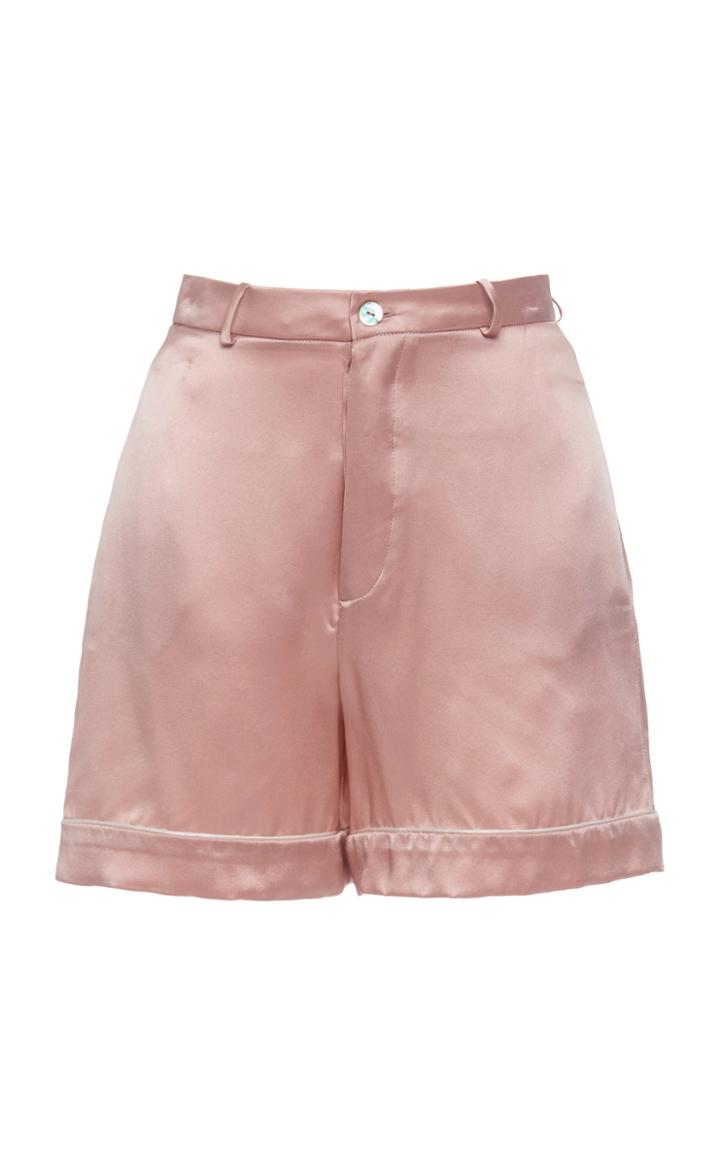 Moda Operandi Sablyn Pippa Silk Mini Shorts Size: M