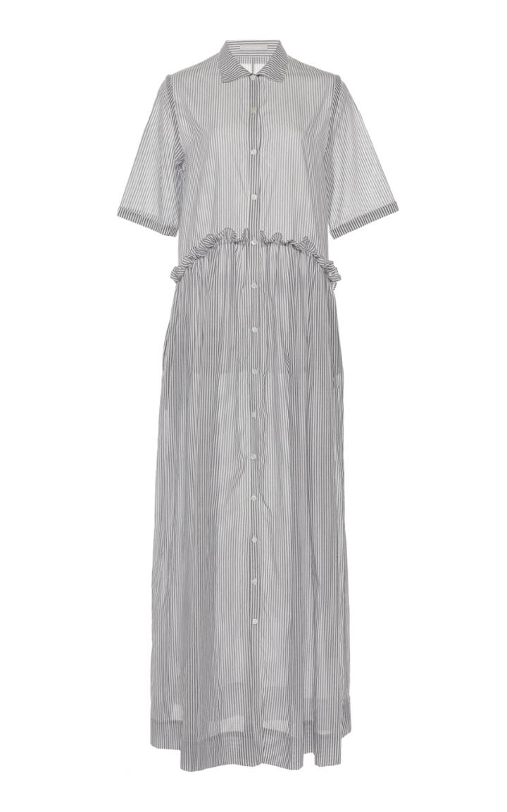 Moda Operandi White Story Cotton Masquerade Maxi Dress