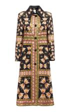 Moda Operandi La Doublej Printed Wool Dress Coat