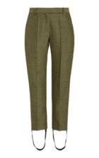 Moda Operandi Brandon Maxwell Classic Straight-leg Wool Cropped Pants