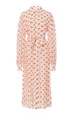 Emilia Wickstead Anatola Full Sleeve Polka Dot Shirt Dress