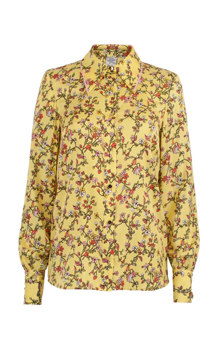 Baum Und Pferdgarten Morva Floral Button Up Top