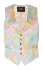 Moda Operandi Marc Jacobs Printed Silk-cotton Shrunken Vest Size: Xs
