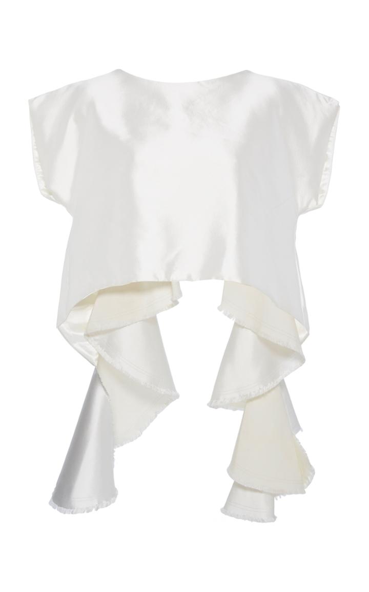 Leal Daccarett Cartagena Ruffle Top