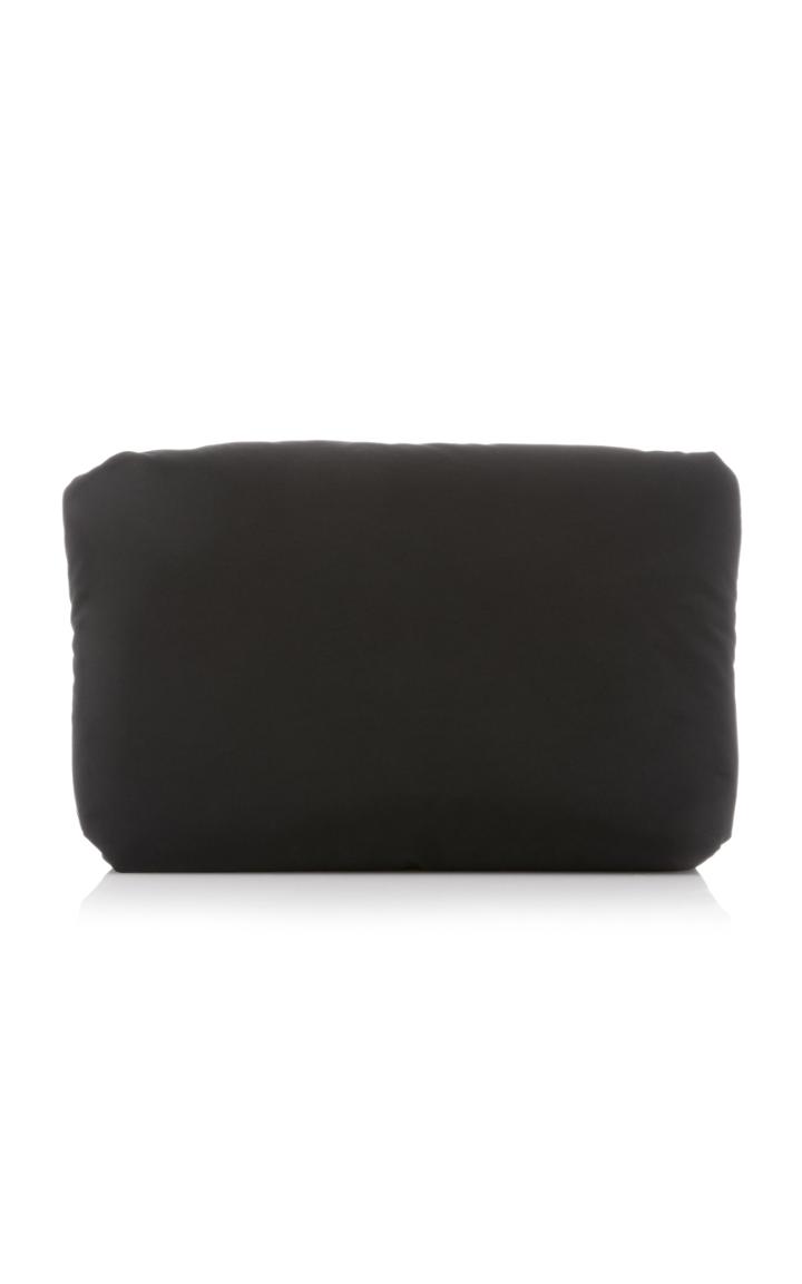 Kassl Oil Padded Velvet Clutch